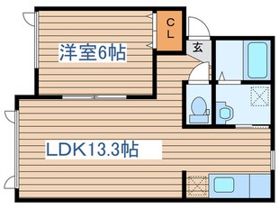 Ｕ３３－３の物件間取画像